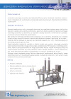 Sterylizator zbiorników - jednostka nadmuchu sterylnego powietrza