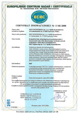 Certificate of innovation - Complete line
