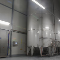Aseptic automated tank rooms for NFC juices and concentrates