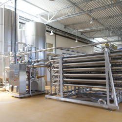Ultrafiltration system UF XL and MONA pasteurisation and filtration station 