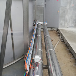 Control system, piping and tank construction