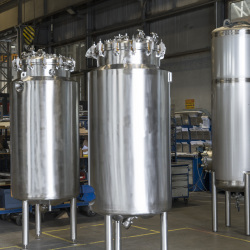 Electropolished tanks for pharmaceutical company