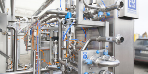 Pasteurizer – the device also used for direct juice production NFC