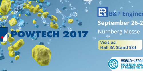 POWTECH 2017 - Leitmesse für mechanische Verfahrenstechnik, Analytik und Handling von Pulver und Schüttgut