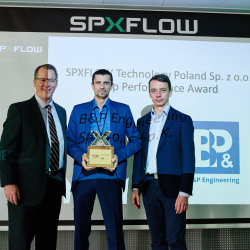 Top Performance Award - SPXFLOW Supplier Day 2019